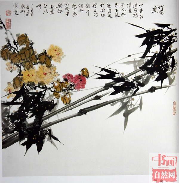 李溪境花鸟画欣赏